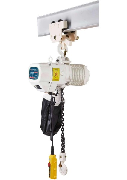 3 Ton 2 Hareketli Elektrikli Tek Zincirli Caraskal vinç