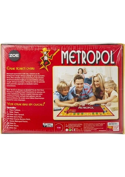 Zoe Metropol Emlak Ticareti Oyunu fiyatları