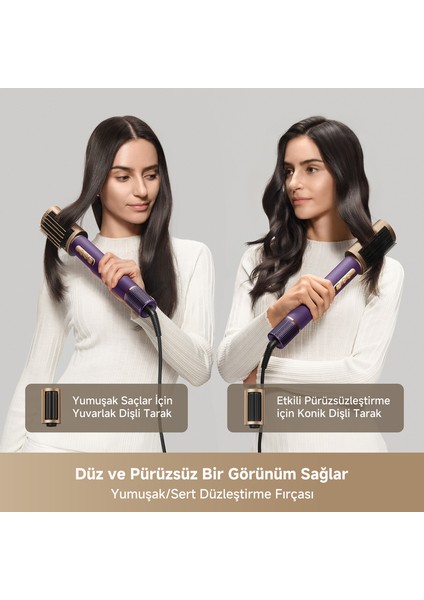 Airstyle Pro Saç Şekillendirme Seti Mor indirimleri