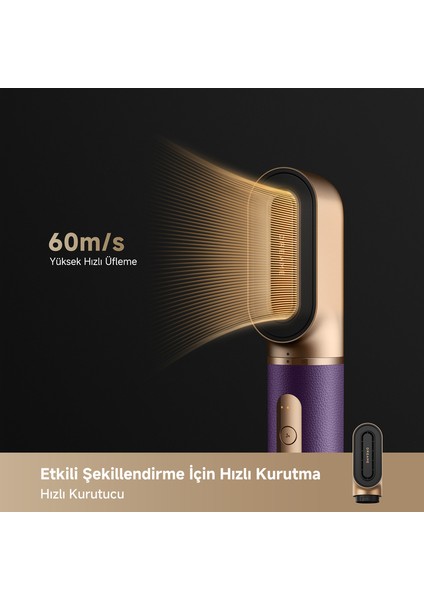 Airstyle Pro Saç Şekillendirme Seti Mor