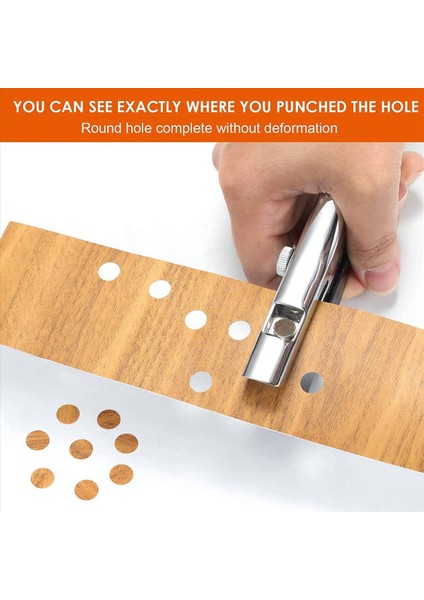 3x Delik Yumruk 3/8 INÇ-10MM Tek Delik Delin Punch Ağır Hizmet Deli Punch Single Taşınabilir Elde Taşınabilir Uzun Delik Deliği Punch (Yurt Dışından) indirimleri