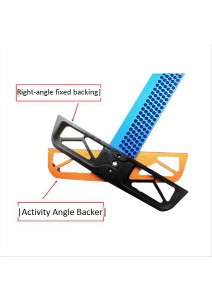 300MM Ahşap Çizgisi Çizim Cetveli Çok Fonksiyonlu Açılı Cetvel Alüminyum Alaşım Deliği Cetveli Ağaç Işleme Ölçüm Aracı (Yurt Dışından) modelleri