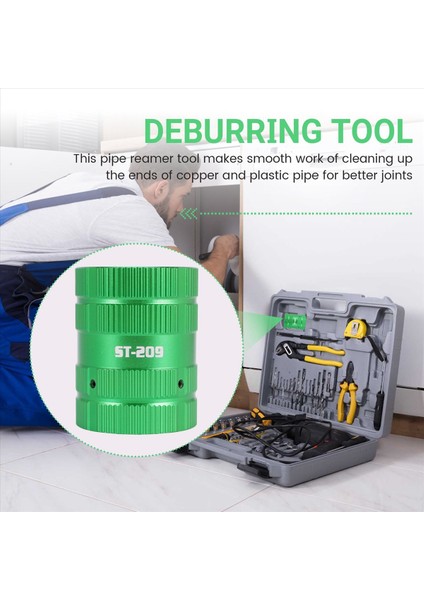 Boru Reamer Aracı [tesisatçılar Verimli Yardımcı] Bakır Pvc Boru Temizleyici Boru ve Pip (Yurt Dışından) fırsatları