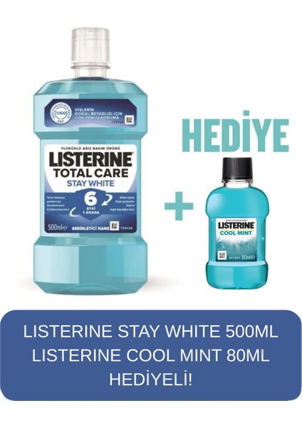 Stay White 500 ml + Cool Mint 80 ml Hediye