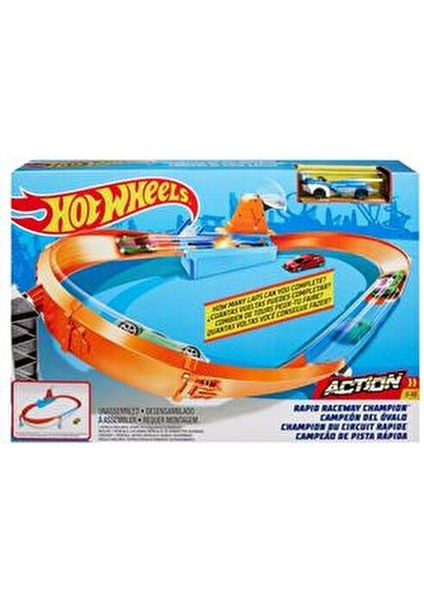 Şampiyonluk Parkuru Yarış Pisti Eğlenceli Oyun Seti Çocuklar İçin