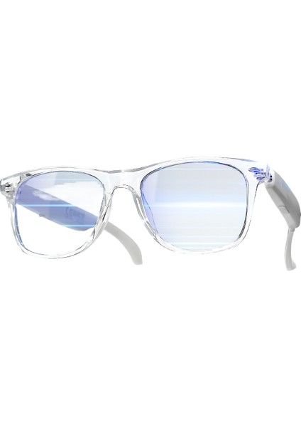 Yapay Zeka Çeviri Bluetooth Gözlük, 100'DEN Fazla Dilde Gerçek Zamanlı Çeviri Gözlüğü, Müzik Çalma ve Aramalar, Akıllı Gözlük (Yurt Dışından)