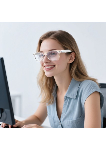 Yapay Zeka Çeviri Bluetooth Gözlük, 100'DEN Fazla Dilde Gerçek Zamanlı Çeviri Gözlüğü, Müzik Çalma ve Aramalar, Akıllı Gözlük (Yurt Dışından) modelleri