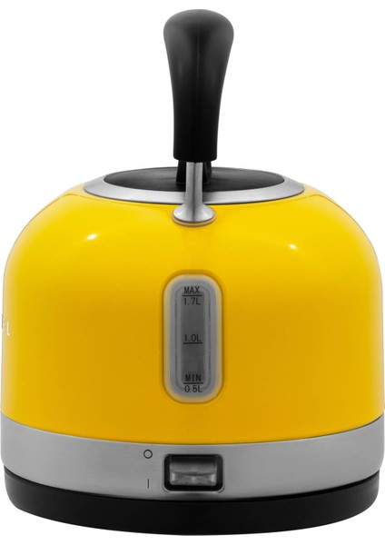 Retro Su Isıtıcı 1,7 Lt Paslanmaz Çelik Gizli Rezistans Otomatik Kapanma Sarı Renk modelleri