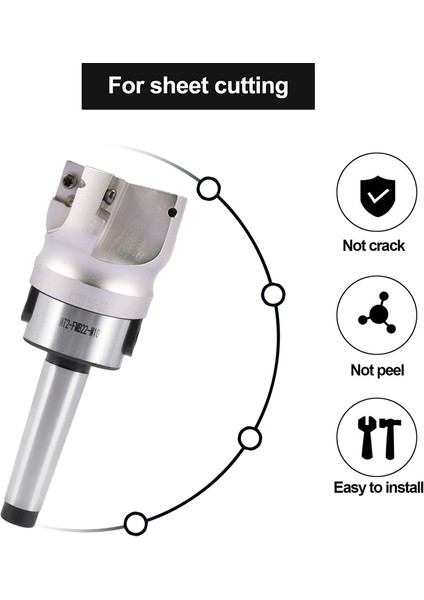 Mt2 M10 ve 50MM Yüz Uç Değirmen Kesici+10 Pcs APMT1604 Karbür Ekleme Anahtarı Cnc (Yurt Dışından) fırsatları