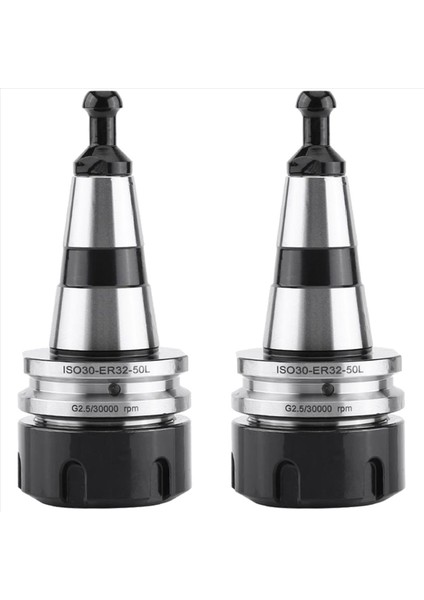 2x Denge Chuck ISO30 ER32 50L Denge Tutma Torna Chuck G2 5 30000RPM Cnc Takı (Yurt Dışından)