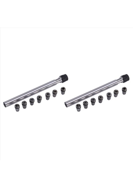 2x C10 ER8A 100L Kolet Chuck Tutucu + 14PCS Hassas Er8 Yaylı Kolet Seti (Yurt Dışından)