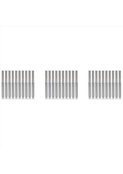 30PCS 2 Flüt Cnc Yönlendirici Bitleri 3 175MM Düz Yuva Tungsten Ahşap Plastik Için Çelik Freze Kesici (Yurt Dışından)