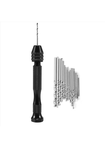 El Matkap Bitleri Set 31PCS El Matkap Seti Hassas Pin Menzil Ahşap Hassas Manuel Çalışma Montaj ve Model Yapımı Dıy Sondaj Için (Yurt Dışından)