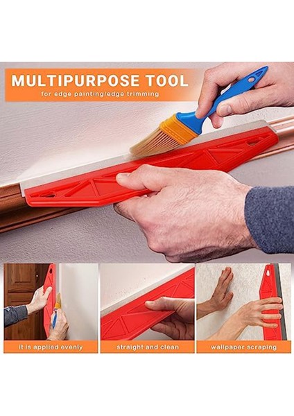 Kesme Fırça Alet Seti Duvarlar Için Boya Kenar Fırçaları Ev Boyama Için Yuvarlak Dekoratif Fırçalar (Yurt Dışından) fiyatları