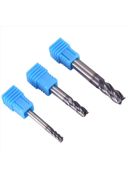3pcs 4 6 8 mm Karbür Uç Değirmen 4 Flüt Mill Set Freze Kesici Takım Kiti Cnc Karbür Freze Kesici Spiral Yönlendirici Bitleri (Yurt Dışından)