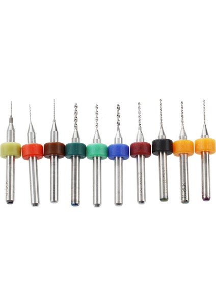 Kutu 10X 0 3-1 2mm Pcb Küçük Matkap Bitleri Pcb Matkaplar ve El Twist Matkap Bitleri Seti 25PCS Mikro Drill Bits ile Spiral Matkap (Yurt Dışından) indirimleri