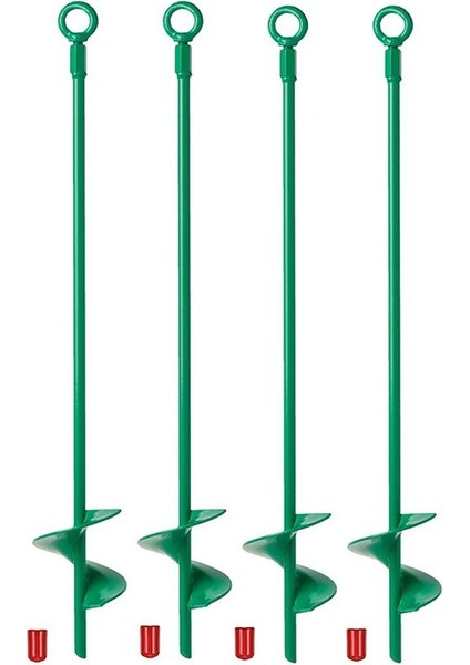18 Inç Zemin Ankraj Kiti Helix Toprak Toprak Çapası Kamp Çadırı Için Ağır Hizmet Kulübesi Çapa Kancası Kanopi Salıncak Setleri 4 Pcs (Yurt Dışından)