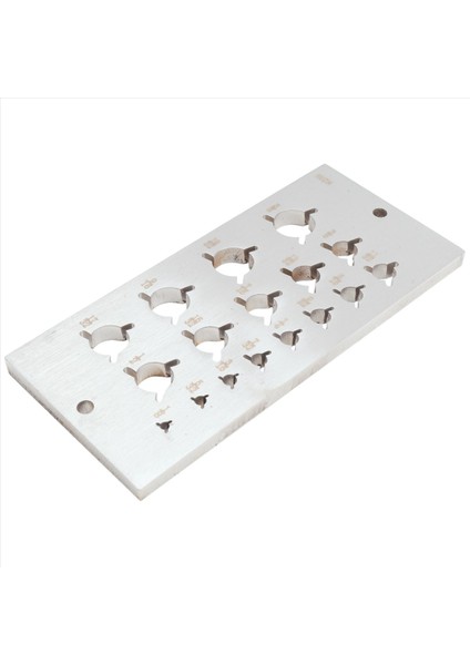 Yüksek Hızlı Çelik Dübel Plaka 17 Delikler (Ingilizce Sistem) Çelik Dübel Plaka Erik Bossom Delikler Dübel Makiner (Yurt Dışından) fiyatları