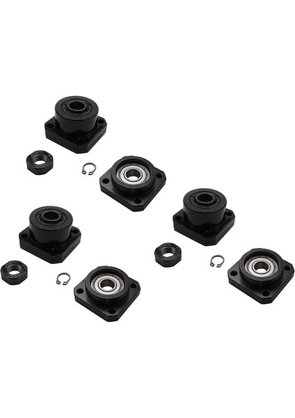 6x FK12 FF12 Başlı Vıdce Için Destek 1605 FK12 Sabit Yan FF12 Yüzen Taraf Cnc Parçaları Makine Alet Aksesuarları (Yurt Dışından) fiyatları