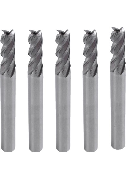 Swt 20PCS/SET 1 5-6mm Hss Düz Şey 4 Flüt Uç Mill Kesici Cnc Matkap Bit (Yurt Dışından)