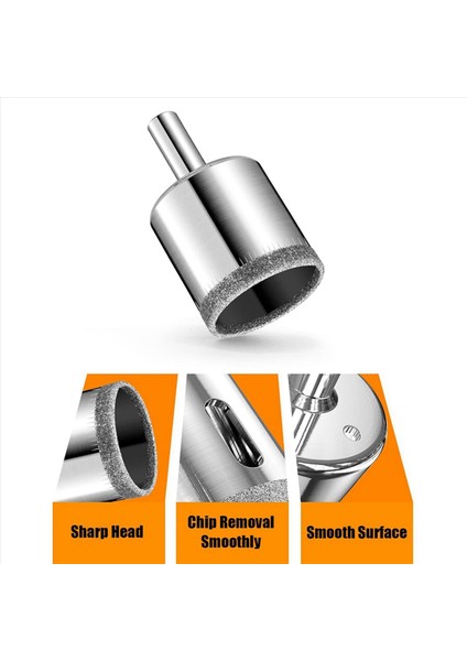 Elmas Matkap Bitleri Seti 20 Adet Elmas Deliği Testere Seti Seramik Karo Porselen Mermer Granit Şişeler Için Cam Matkap Ucu (Yurt Dışından) fiyatları