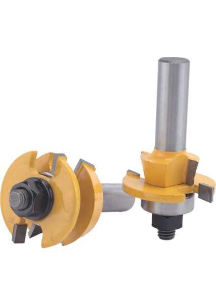 2pcs Ray Yönlendirici Bit 1/2 Inç Şafak Shaker Ahşap Kesme Kesici (Yurt Dışından) fiyatları