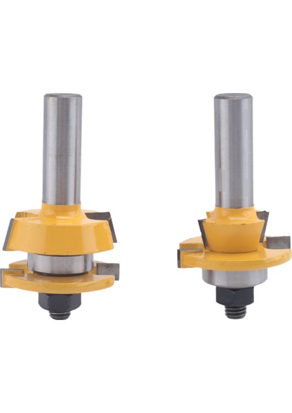 2pcs Ray Yönlendirici Bit 1/2 Inç Şafak Shaker Ahşap Kesme Kesici (Yurt Dışından) modelleri