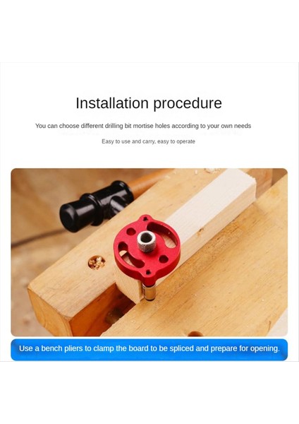 Mobilya Bağlantı Araçları Için Dikey Dübel Jig Ahşap Deliği Puncher Kendinden Egemenlik Matkap Kılavuzu Konumlandırıcı (Yurt Dışından) fiyatları