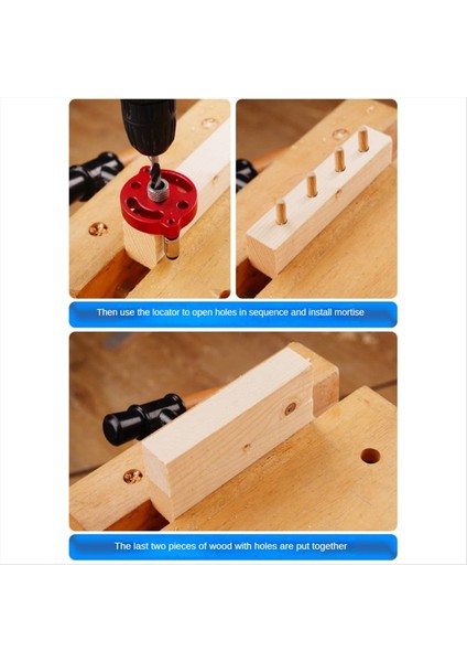 Mobilya Bağlantı Araçları Için Dikey Dübel Jig Ahşap Deliği Puncher Kendinden Egemenlik Matkap Kılavuzu Konumlandırıcı (Yurt Dışından) modelleri