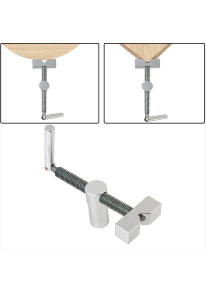 Ahşap Masaüstü Klip Hızlı Klip Sabit Klip Hızlı Fikstür Kelepçe Aracı 20 mm Delik Ahşap Işleme Tezgahı Köpek Araçları Silver (Yurt Dışından) fiyatları