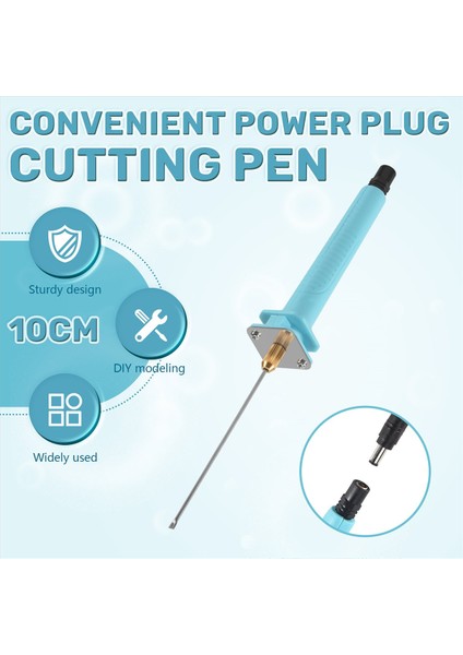 Elektrikli Köpük Kesici 10 cm Kesme Kalemi + Adaptör Kesimi (Yurt Dışından) fırsatları