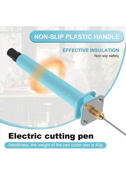 Elektrikli Köpük Kesici 10 cm Kesme Kalemi + Adaptör Kesimi (Yurt Dışından) indirimleri