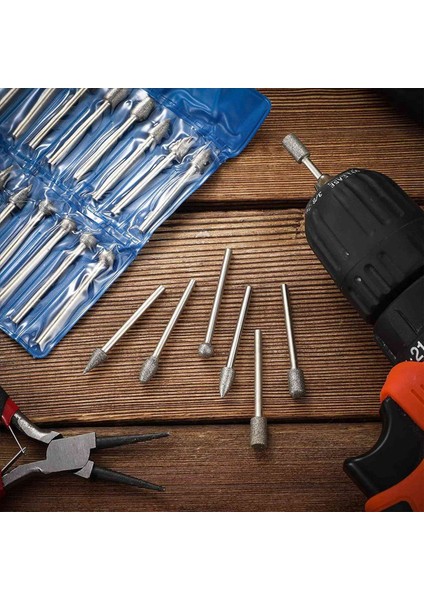 80 Adet Elmas Burr Bitleri Taş Oyma Seti Dremel Rotary Aracı Için 1/8 Inç Şafak (Yurt Dışından) indirimleri