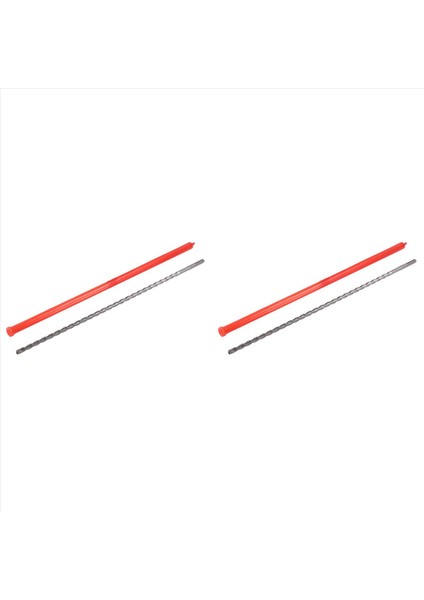 2x 50CM 500MM Sds+ Artı 10MM Çekiç Duvar Matkap Bit Sds Uzun (20 x 3/8 Inç) (Yurt Dışından)