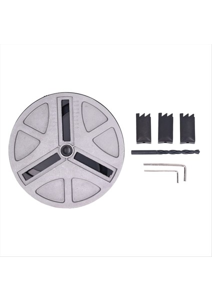 Yuvarlak Dairesel Yumruk Testere Ayarlanabilir Yumruklama Testere Delik Açıcı Araçları Konumlandırma Biti ve 3 Diş Bıçakları (Yurt Dışından) fiyatları