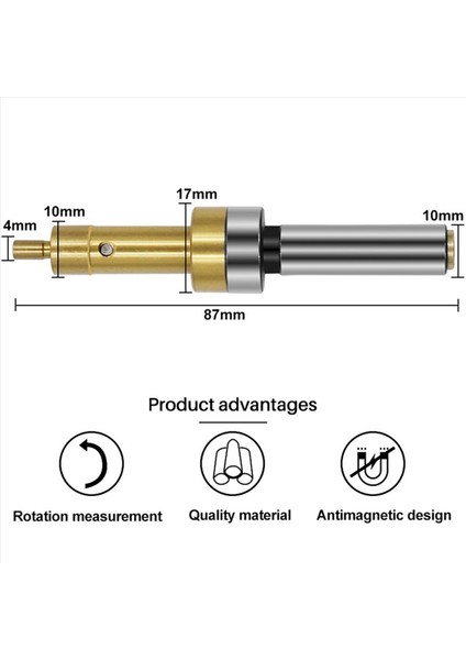 Cnc Makinesi Için 5x Precision Titanyum Magnetik Olmayan Mekanik Kenar Bulucu Bulucu Bulucu Bulunma Noktası Sensörü (Yurt Dışından) fırsatları