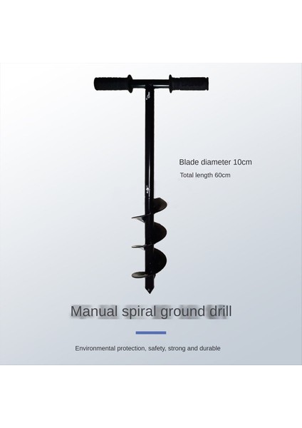 El Post Delek Kazıcı Toprak Bahçe Burgu Ekici Matkap Ucu Ağaç Dikim Için Bahçe Matkap Ucu Fideler (Yurt Dışından) modelleri