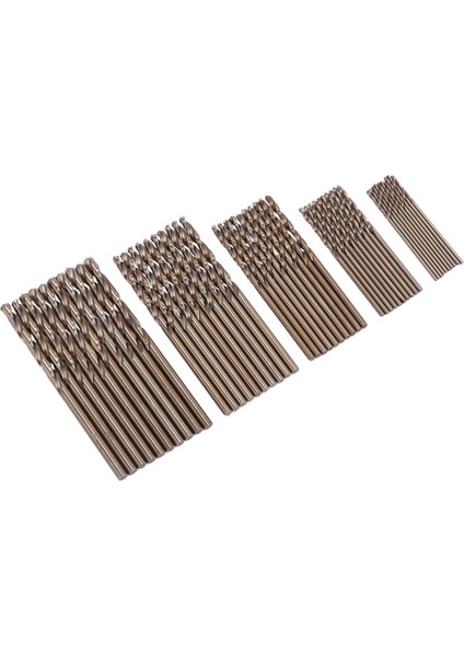 100PCS Matkap Gücü Araçları M35 Kobalt Matkap Bit Seti Hss-Co Matkap Seti 1-3mm Sertleştirilmiş Çelikte Delmek Için (Yurt Dışından) fiyatları