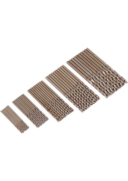 100PCS Matkap Gücü Araçları M35 Kobalt Matkap Bit Seti Hss-Co Matkap Seti 1-3mm Sertleştirilmiş Çelikte Delmek Için (Yurt Dışından) fırsatları