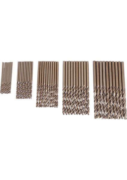 100PCS Matkap Gücü Araçları M35 Kobalt Matkap Bit Seti Hss-Co Matkap Seti 1-3mm Sertleştirilmiş Çelikte Delmek Için (Yurt Dışından) indirimleri