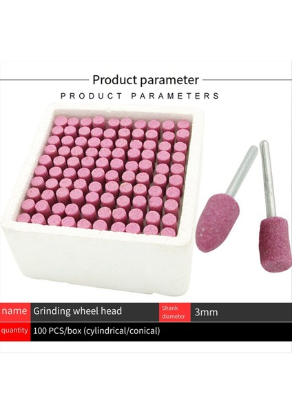 100PCS/KUTU Aşındırıcı Taş Parlatma Taşlama Kafası Elektrik Matkap Ucu Tekerle (Yurt Dışından) modelleri