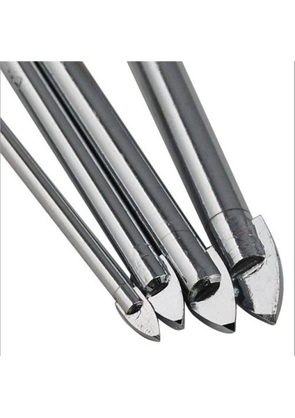 4 Adet Seramik Karo Cam Karbür Kaplı Matkap Bitleri Seti - 4 6 8 ve 10MM (Yurt Dışından) fırsatları