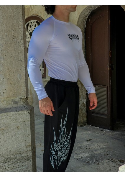 Endoflife - Uzun Kollu Compression T-Shirt (Beyaz) fiyatları