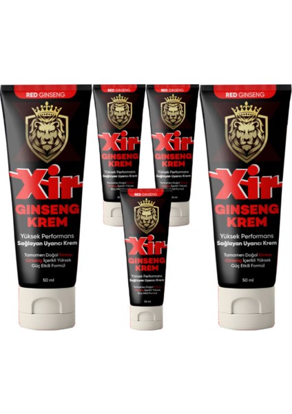 Xir 50 ml Cream 5 Adet Erkeğe Zaman Krem