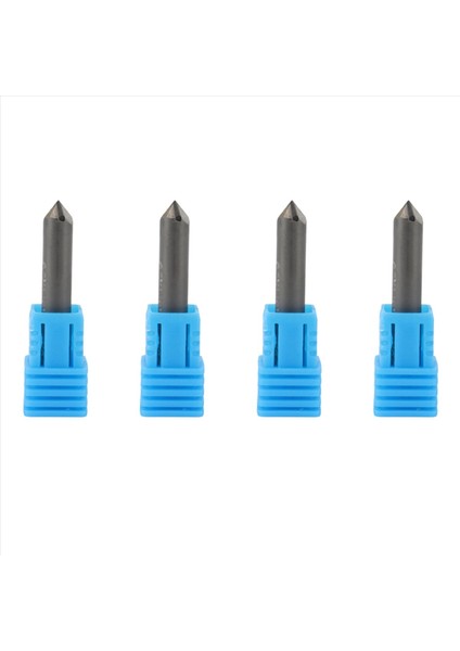 4x Pcd Elmas Gravür Bitleri Gravür Cnc Oyma Taş Karbür Freze Kesici Granit Mermer D6XL40X90DEGREEX0 4 (Yurt Dışından)