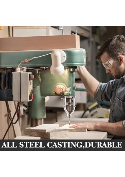 Kare Delik Matkap Bit Adaptörü ve Matkap Pres Için 4 Matkap Bit (Yurt Dışından) modelleri