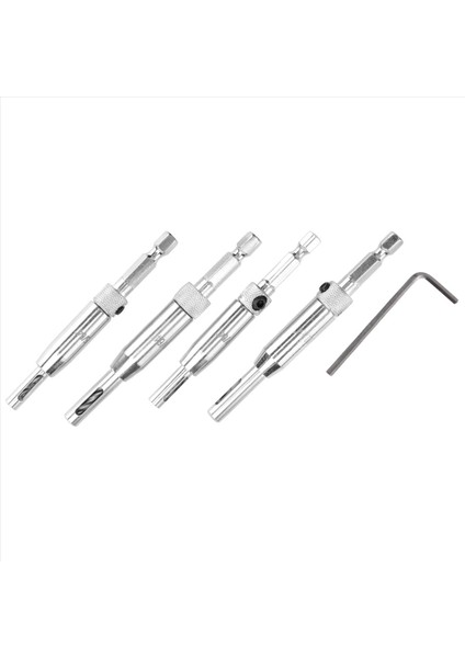 Merkez Matkap Bit Seti 5 Pcs Kendi Kendini Merkezleme Menteşe Tapper Çekirdek Matkap Bit Seti Ahşap Işleme Kapı Pencere Matkap Bitleri (Yurt Dışından) modelleri