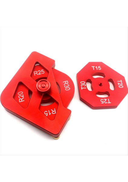 Ağaç Işleme Yuvarlak Köşe Şablon Şablon Arc / T Köşe Gösterge Kesme Makinesi Ahşap Kenar Yollayıcı Araç Kiti (Yurt Dışından) modelleri