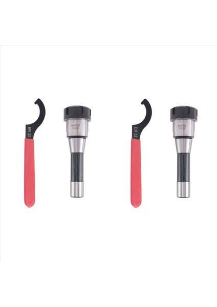 2pc 6 3 Inç R8-ER32 7/16 Kolet Chuck Tutucu Cnc Freze Torna R8 Işaret Aracı (Yurt Dışından)