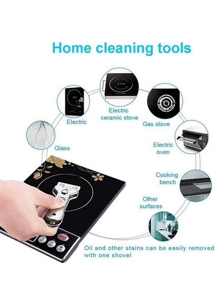 Razor Scraper 5 Parçalı Ekstra Bıçaklarla Tüm Metal Ağır Jimazı Bıçağı Sıyırıcı (Yurt Dışından) modelleri